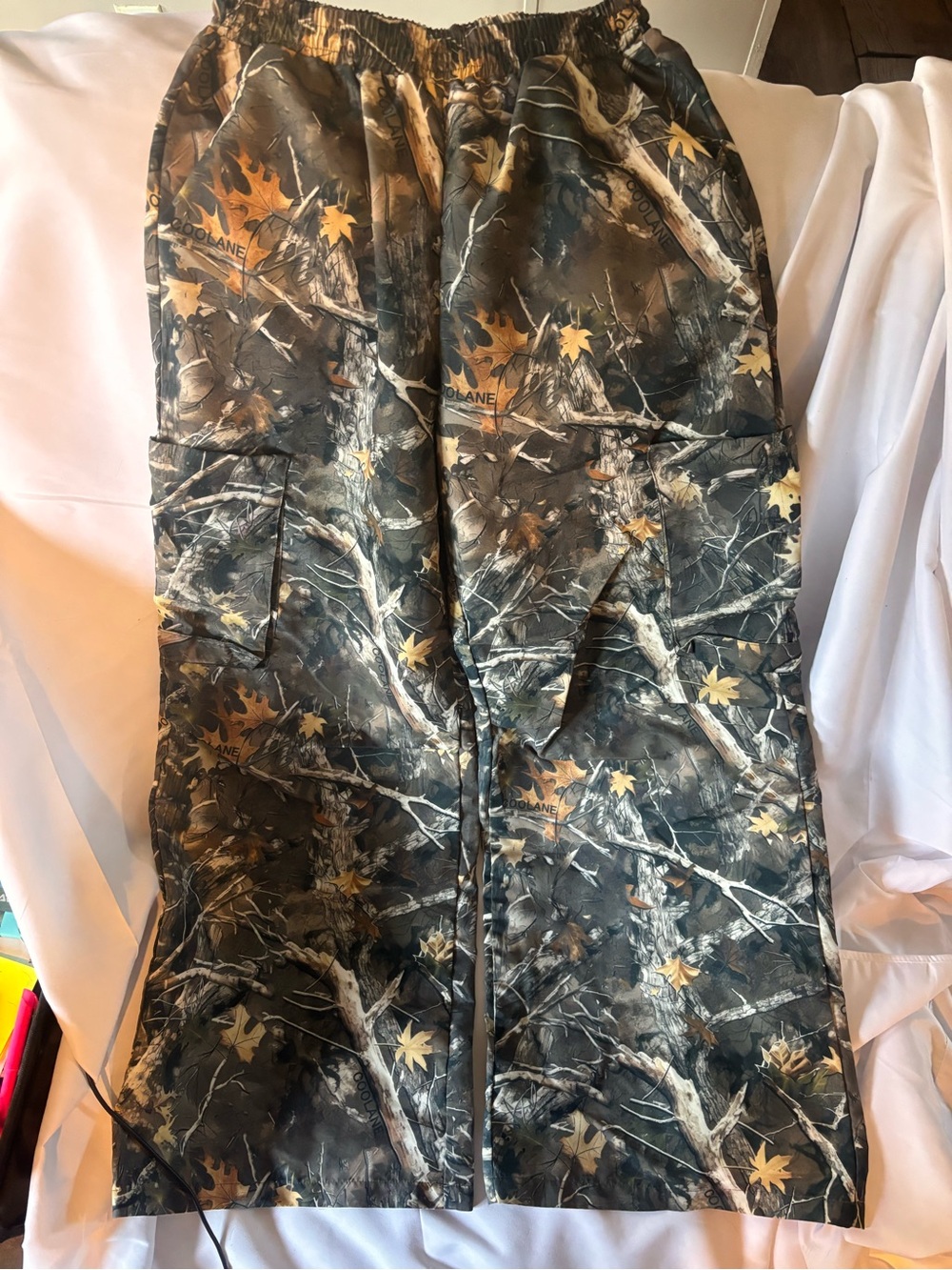 Women’s Camo Cargo Pants - Mossy Oak Style - Brown/Green